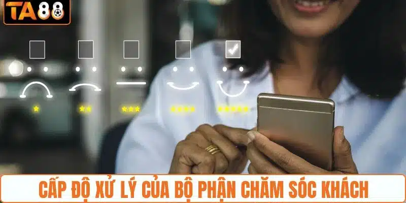Cấp độ xử lý của bộ phận chăm sóc khách Cấp độ xử lý của bộ phận chăm sóc khách